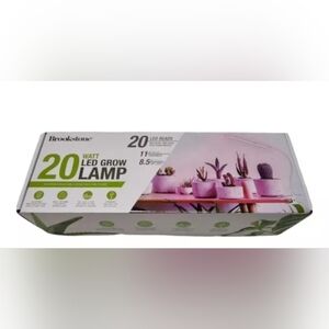 BROOKSTONE 20 Watt 3 Color Spectrum Modes‎ LED Grow Lamp open box